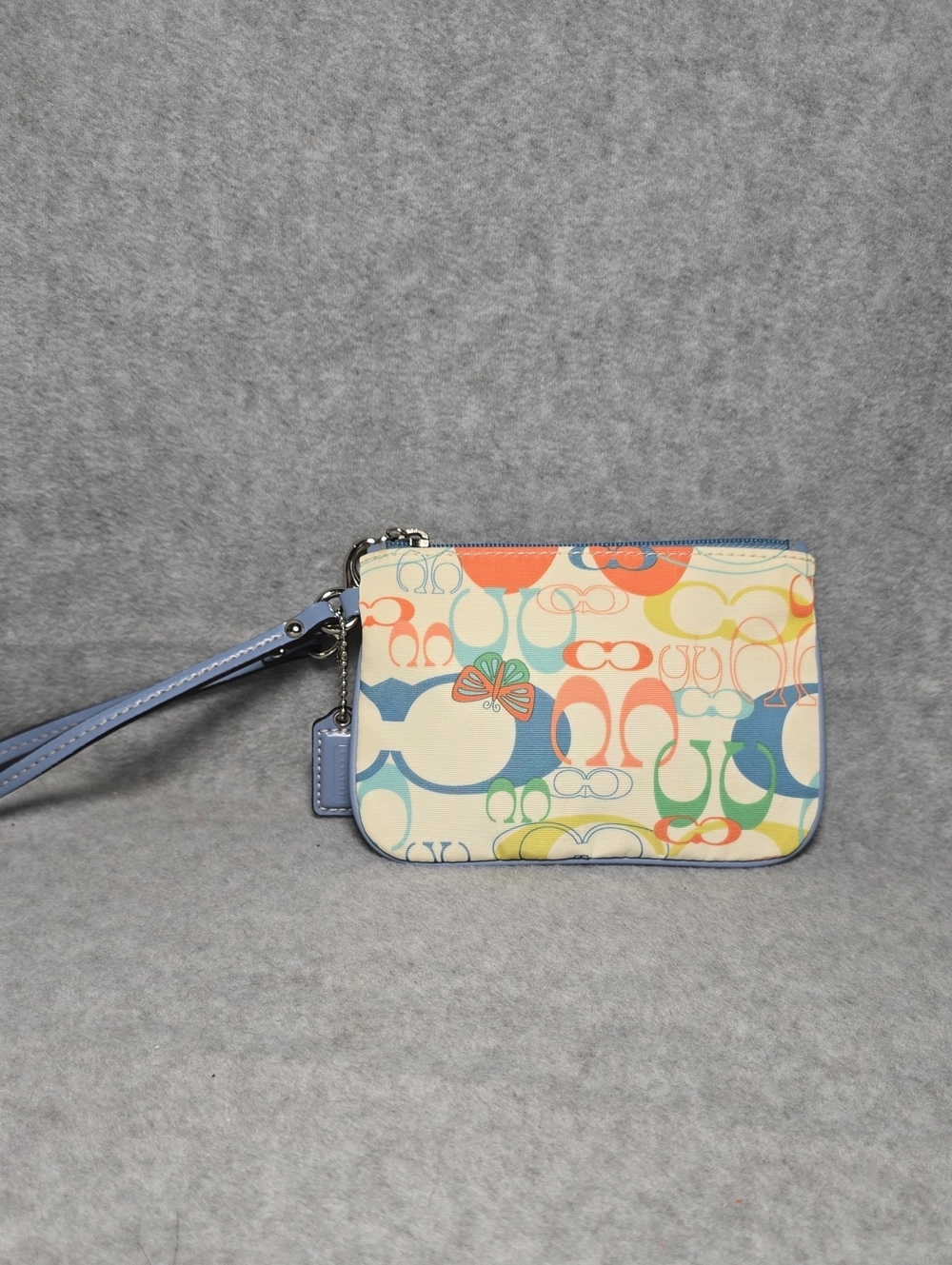 Coach Vintage Y2K Sketch Signature "C" Butterfly Wristlet
